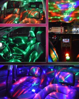 Disco Ball for Car Disco Lights with Sound Activated Multicolor Lights Mini Disco Ball DJ Disco Lights for Car Room Music Lights