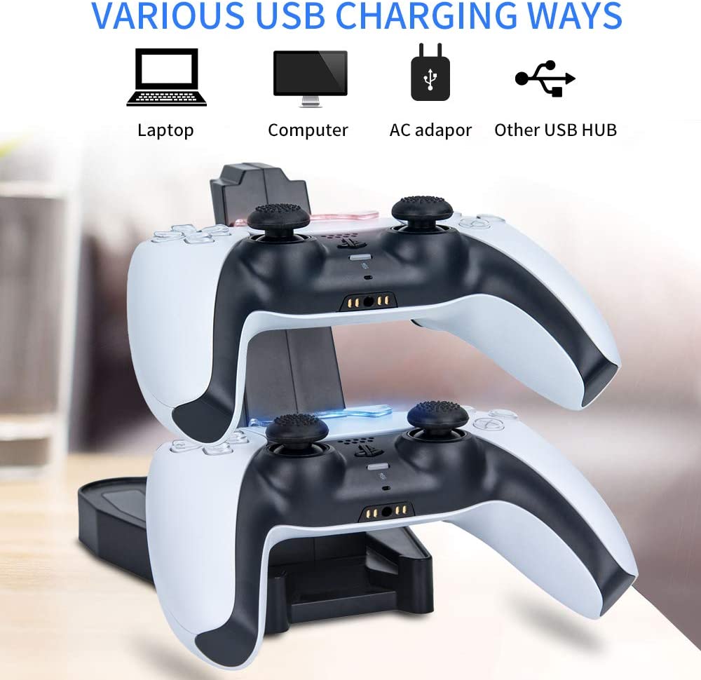 PS5 Controller Charging Station for PS5 DualSense Controller PS5 Controller Charger - Image 5