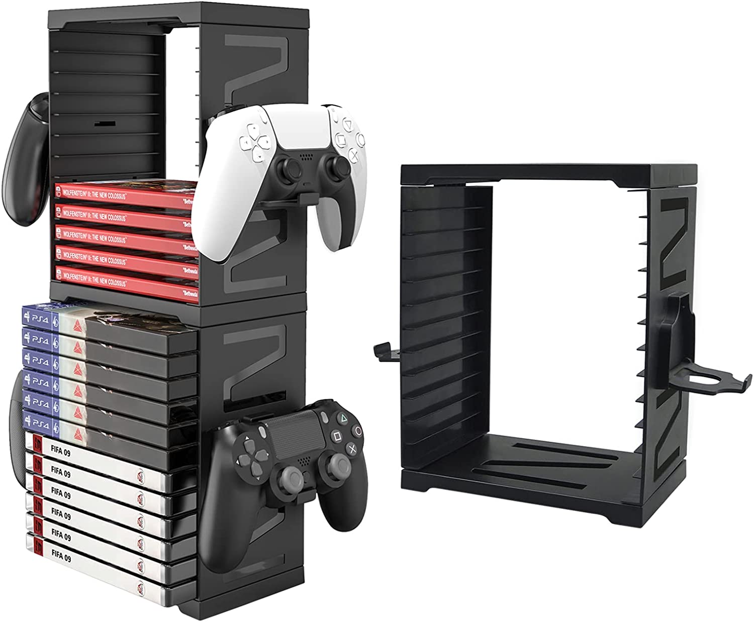 Games Storage Stand Compatible with PS5 PS4 Xbox Nintendo Switch Games Gamer Gifts - Image 4