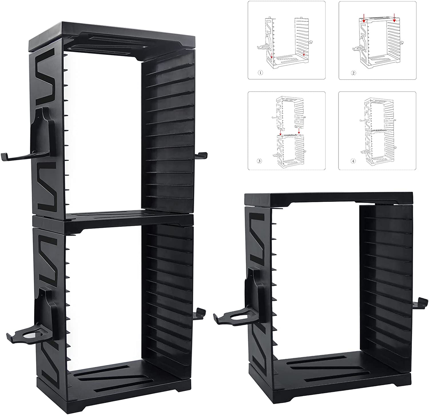 Games Storage Stand Compatible with PS5 PS4 Xbox Nintendo Switch Games Gamer Gifts - Image 8